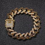 8 Variants Of Iced Out Cuban Link Chain Bracelet