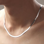 925 Silver 4mm Snake Chain