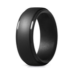 Hypoallergenic Flexible Sports Silicone Rings 8mm
